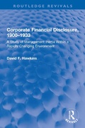 Cover: Corporate Financial Disclosure, 1900-1933 - Routledge