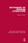 Cover: Dictionary of Russian Literature - Routledge