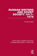Cover: Russian Writers and Soviet Society 1917-1978 - Routledge
