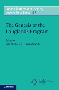 Abbildung von: The Genesis of the Langlands Program - Cambridge University Press