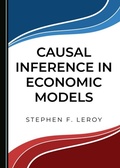 Cover: Causal Inference in Economic Models - Cambridge Scholars Publishing