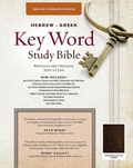 Cover: ESV Hebrew-Greek Key Word Study Bible, Brown - AMG Publishers