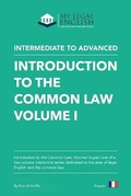 Cover: Introduction to the Common Law, Vol 1 - English Language Solutions for Law and Business Ltd