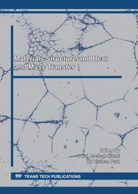 Abbildung von: Materials Structure and Heat and Mass Transfer - Trans Tech Publications Ltd