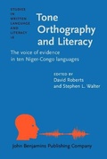 Cover: Tone Orthography and Literacy - John Benjamins Publishing Co
