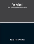 Cover: Fasti Hellenici - ALPHA EDITION