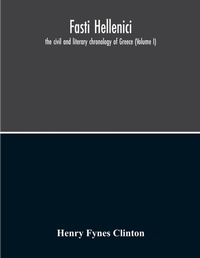Enlarge image Cover: Fasti Hellenici - ALPHA EDITION