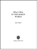 Cover: Who's Who in the Roman World - Routledge