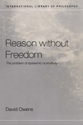 Cover: Reason Without Freedom - Routledge
