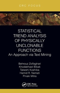 Abbildung von: Statistical Trend Analysis of Physically Unclonable Functions - CRC Press