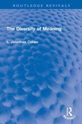 Cover: The Diversity of Meaning - Routledge