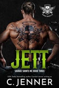 Cover: Jett (Savage Saints MC, #3) - C.Jenner