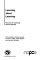 Cover: Learning about Learning - Routledge