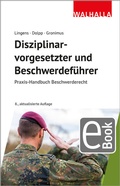 Cover: Disziplinarvorgesetzter und Beschwerdef&uuml;hrer - Walhalla