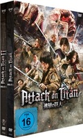 Cover: Attack on Titan - Film 1&2 - Bundle (2 DVDs) - Crunchyroll
