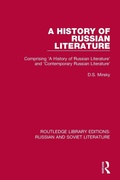 Cover: A History of Russian Literature - Routledge