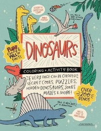 Enlarge image Cover: DINOSAURS Coloring + Activity Book - R. R. Bowker