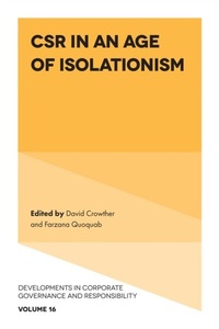 Enlarge image Cover: CSR in an age of Isolationism - Emerald Publishing Limited