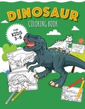 Cover: DINOSAURS - Coloring Book for Boys - Halcyon Time Ltd