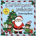 Cover: Christmas Holidays coloring book - Charlie Creative Lab