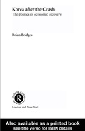 Cover: Korea after the Crash - Routledge