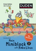 Cover: Mein Miniblock mit Rabe Linus - Erste Zahlen - Duden
