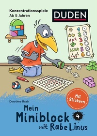Enlarge image Cover: Mein Miniblock mit Rabe Linus - Konzentrationsspiele - Duden
