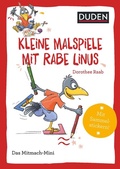 Cover: Duden Minis (Band 40) - Kleine Malspiele mit Rabe Linus - Duden