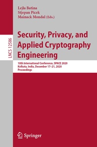 Abbildung von: Security, Privacy, and Applied Cryptography Engineering - Springer