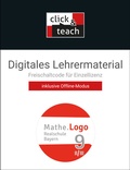 Cover: Mathe.Logo - Bayern / Mathe.Logo BY click & teach 9 II/III Box - Buchner, C.C.