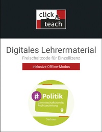 Abbildung von: #Politik - Sachsen / #Politik SN click & teach 9 Box - Buchner, C.C.