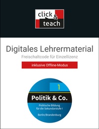 Abbildung von: Politik & Co. - Berlin/Brandenburg - neu / Politik & Co. BE/BB click & teach 1 Box - neu - Buchner, C.C.