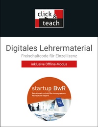 Abbildung von: startup.BwR Realschule Bayern / startup.BwR BY click & teach 9 II Box - Buchner, C.C.