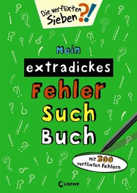 Abbildung von: Mein extradickes Fehler-Such-Buch (grün) - Loewe
