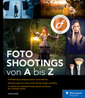 Cover: Fotoshootings von A bis Z - Rheinwerk