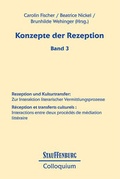 Cover: Konzepte der Rezeption (Band 3) - Stauffenburg