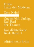 Cover: Zuginsfeld, Unfeig, Das Rad der Titanen - edition text + kritik
