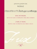 Cover: Motetten und Antiphonen f&uuml;r drei Stimmen und Continuo - Hollitzer Wissenschaftsverlag