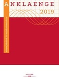 Cover: ANKLAENGE 2019 - Hollitzer Wissenschaftsverlag