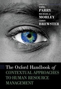 Cover: The Oxford Handbook of Contextual Approaches to Human Resource Management - Oxford University Press Inc