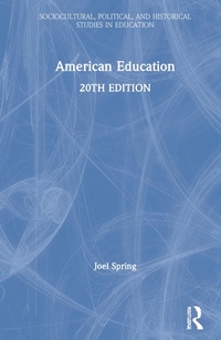 Enlarge image Cover: American Education - Routledge