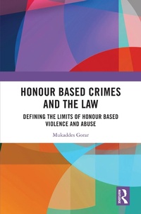 Abbildung von: Honour Based Crimes and the Law - Routledge