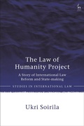 Cover: The Law of Humanity Project - Hart Publishing