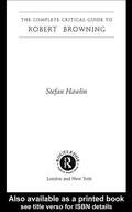 Cover: Robert Browning - Routledge