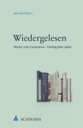 Cover: Wiedergelesen - Academia Verlag
