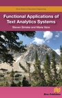 Cover: Functional Applications of Text Analytics Systems - River Publishers