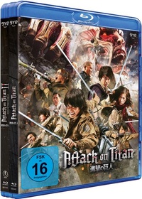 Abbildung von: Attack on Titan - Film 1&2 - Bundle (2 Blu-rays) - Crunchyroll