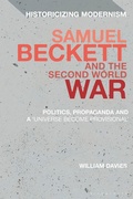 Cover: Samuel Beckett and the Second World War - Bloomsbury Academic