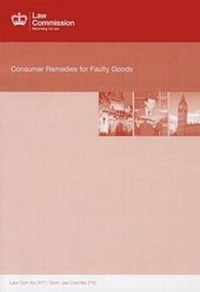 Abbildung von: Consumer Remedies for Faulty Goods - Stationery Office Books