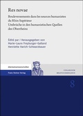 Cover: Res novae - Franz Steiner Verlag